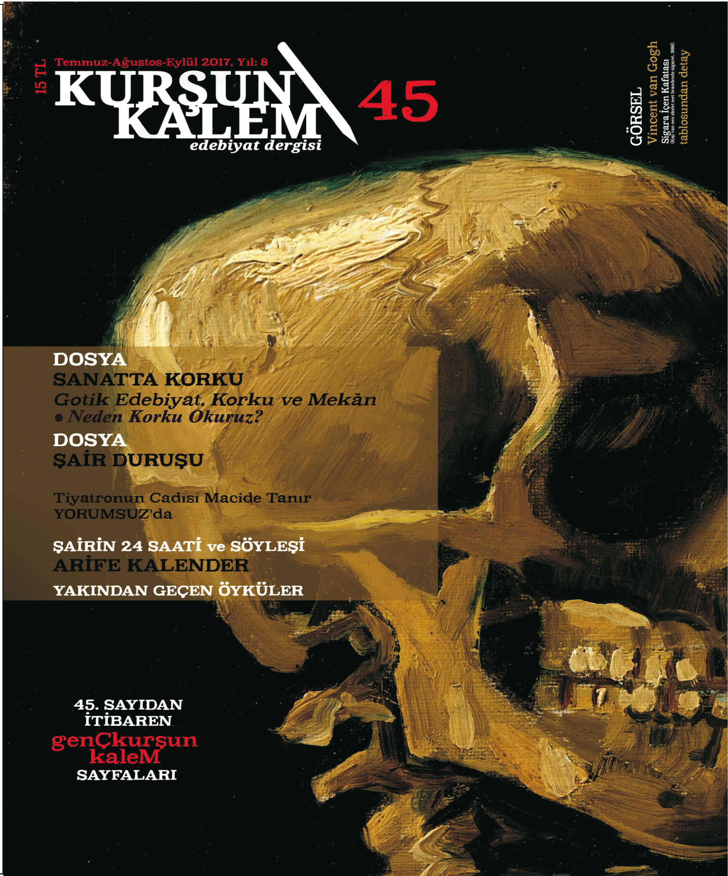 Kurşun Kalem Edebiyat Dergisi Sayı 45