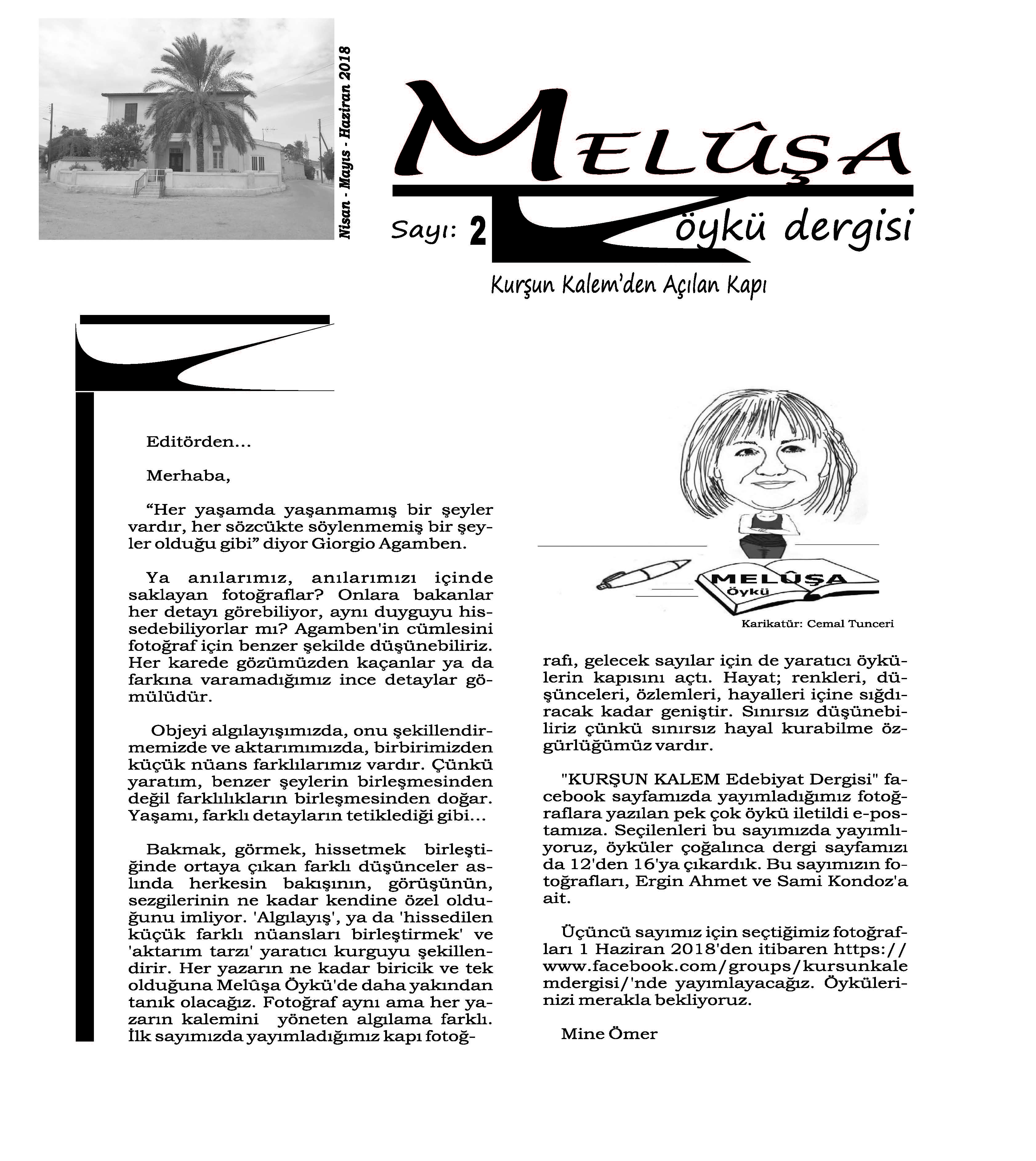 Meluşa Öykü Dergisi Sayı 2