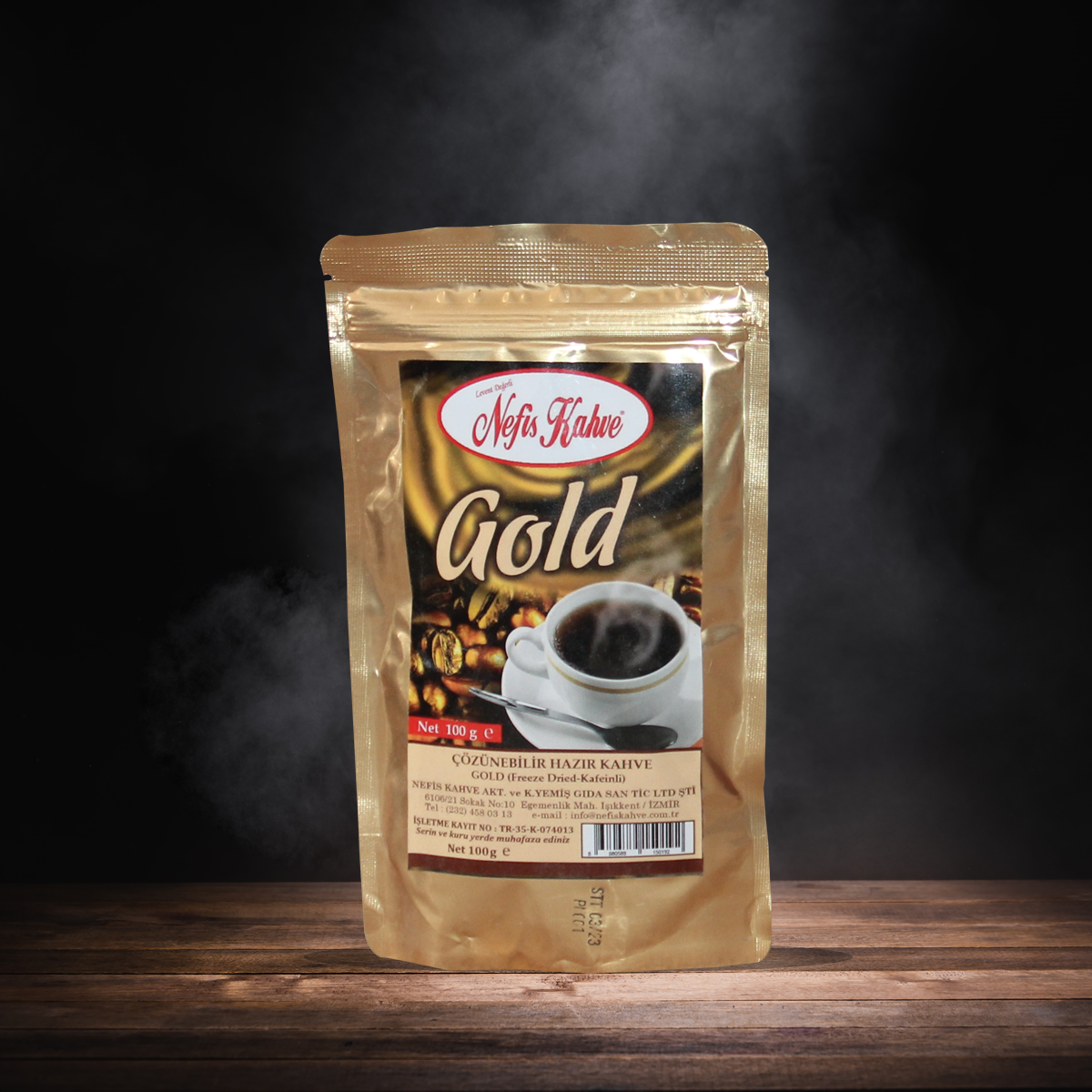 Nefis Kahve Gold Instant Kahve 100g Doypack